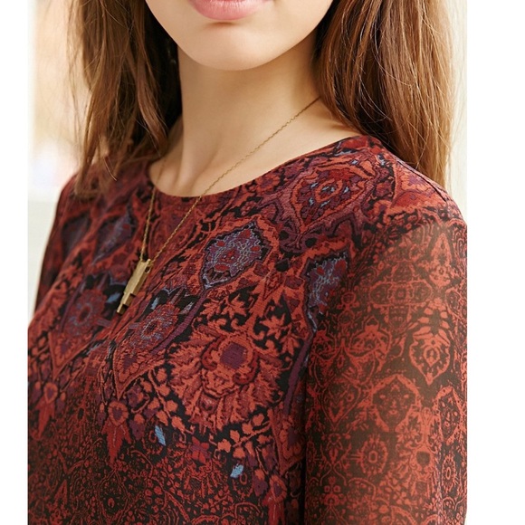 Urban Outfitters Ecote Meredith Trapeze Dress - Picture 2 of 8